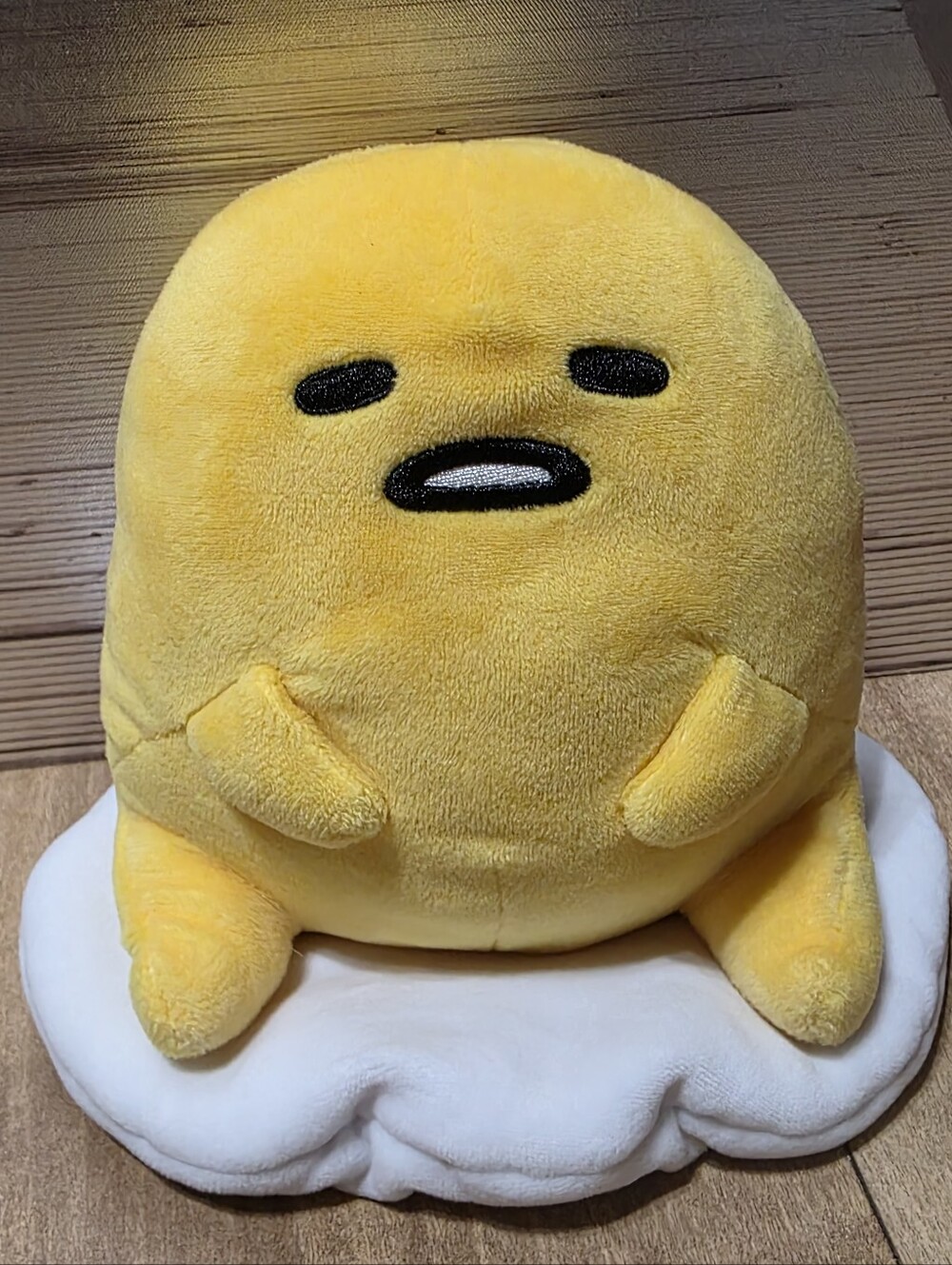 Gudetama Plush Toy Yellow Egg Character Sanrio